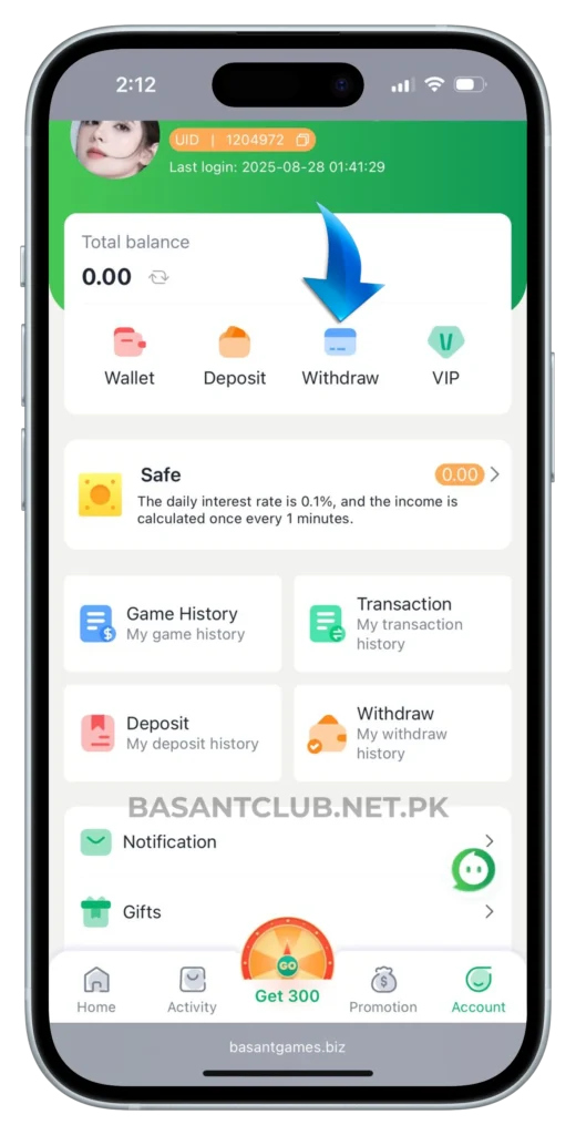 bharat-club-withdraw